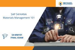 S4-MM101  SAP S/4HANA Final Exam